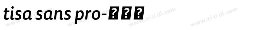 tisa sans pro字体转换